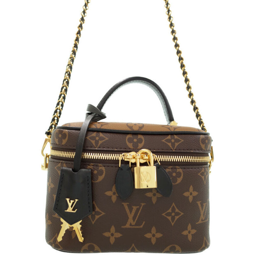 Louis Vuitton Monogram Leather Brown Vanity NV Bag